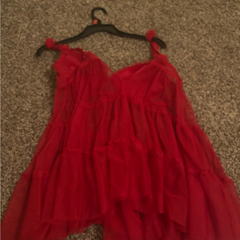 Red Intimate Babydoll - Picture 3 of 3